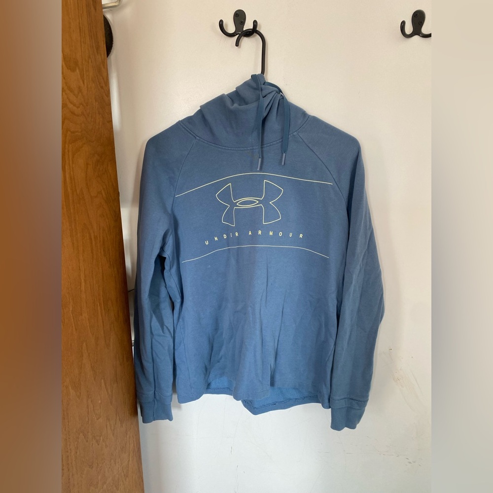 Under Armour Blue Sweatshirt with Logo